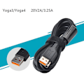 Pikkukuva 2 / 5: USB-latauskaapeli Lenovo Yoga 3 4 Pro Yoga 700 -kannettavan tietokoneen laturille (C)