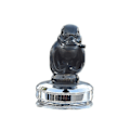 Miniatyrbild 3 av 4: Argig Anka Huvudsmycke, Resin Bil Emblem Konvoj Huvudsmycken För Lastbilar Dekoration För Insidan Eller Utanför Bilen, 7 Tum Silver