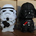 Miniatyrbilde 4 av 5: Søt Star Wars Darth Vader Stormtrooper Modell Actionfigur Lekebilpynt