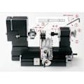 Miniatyrbild 2 av 5: Z044MT Metall 2-Positions Verktygsstolpe Svarv Verktygsstöd Fäste Metall Roterande Svarvtillbehör (C)