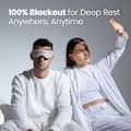 Miniatyrbillede 2 af 4: QD\" Manta Sleep Maske - Blackout Maske - Nul Intraokulært Tryk - Justerbar Øjenmaske (C)