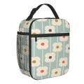 Miniatyrbild 1 av 5: Orla Kiely Termoslunchväska med Flera Stjälkar Blommor Skol Skandinavisk Stil Vattentät Termisk Kylare Bento Box Kvinnor Barn[C] QCBQ-19835 26x21x11cm