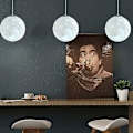 Miniatyrbillede 4 af 5: 3D Måne Lysekrone - Måne Loft Lysekrone Måne Loftlampe Planet Hængende Lampe Armatur Måne Restaurant Bar Hjem Børneværelse LED Lysekrone (Pære