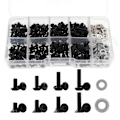 Miniatyrbilde 5 av 5: 340x Universal RC Skrue Kit med Boks DIY Verktøy for HSP SCX10 1:10 RC Crawler (C)