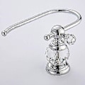 Miniatyrbillede 3 af 3: Crystal Series Messing Toiletpapirholder, Poleret Krom