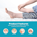 Miniatyrbild 3 av 5: Pinky Toe Sleeves Skydd - 16-pack Små Gel Liktornsskydd - Tåskydd (C)