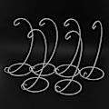 Miniatyrbilde 2 av 5: (6-pakning) Ornament Display Stativ, Hvit Jern Henge Stativ Stativ Holder for Henge Glass Globe Luft P