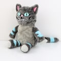 Miniatyrbillede 3 af 4: Kat Pludsetøj, Cheshire Kat Alice I Eventyrland Tegnefilm Pludsetøj, Dukke Sød Gave Til Børn