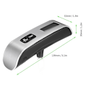 Miniatyrbilde 4 av 5: Digital bagasjevekt LCD-skjerm Maks. 50 kg/110,2 lb lastekapasitet Koffertvekt med krok Portab (C)