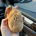 Miniatyrbild 4 av 5: Plush Liten Potatis Hängande Dekoration Söt Fylld Cartoon Grönsak Plushie Nyckelring Ryggsäck Väska Hänge Ornament Födelsedagspresent
