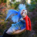 Miniatyrbillede 1 af 5: Orm fra Labyrinth - Orm fra Labyrinth Plyslegetøj, Sjov Labyrinth Ildfyldt Plyslegetøj, Håndlavet Orm fra Labyrinth Fyldt Legetøj Sjov Gave, Håndlavet