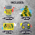Pikkukuva 5 / 5: Trash Dices -peli, jännittävä 2 pelaajan noppapeli juhliin (C)