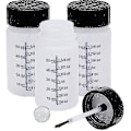 Miniatyrbild 1 av 4: Färg Touch Up Flaskor med Pensel, Blandningskula, Applikator Touchup Överbliven Färg Återanvändbar Behållare Flaska Kit 3 Pack