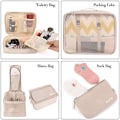 Miniatyrbild 3 av 5: Eono 8-pack Packningskuber för Resväska Lättvikts Bagage Packningsorganisatörer Packningskuber för Restillbehör - Beige Blue