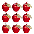 Miniatyrbild 2 av 2: 24 st Apple-prydnader Julgran Äpple Juldekorationer Julgran Röda Äpple-prydnader
