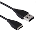 Pikkukuva 1 / 4: USB-latauskaapeli Fitbit Surge -älykellolle, pituus: 1 m I6(FCC)