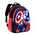 Miniatyrbilde 3 av 3: Spiderman Iron Man Captain America Ryggsekk Barn Student Skoleveske Skuldervesker Barn Reise Ryggsekk