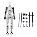 Miniatyrbillede 1 af 5: T13 Actionfigur, Titan 13 Actionfigur, Robot Actionfigur
