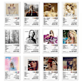 Miniatyrbillede 1 af 5: 20x30cm Taylor Swift Album Cover Poster Sæt Musik Vægdækning Sangbilleder Soveværelsesdekoration Stuedekoration Hjemmekontor[C] C
