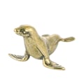 Miniatyrbillede 1 af 3: Julepynt til Børn Havsæl Pynt Sæl Figur Model 3d Sæl Legesæt Havdyr Figur[C] Golden 4.1x3cm
