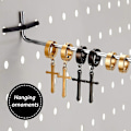 Miniatyrbild 5 av 5: 100 stycken plast-pegboard-krok-lås Pegboard Display Hook Förvaringsställ