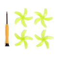 Miniatyrbillede 2 af 5: 2 par propeller til DJI NEO Wing udskiftningspropeller blade vifter med skruetrækkere reservedele hurtig R (C)