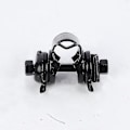 Miniatyrbillede 4 af 5: Sort Cykel Saddel Sæde Bolt Sadelpind Klemme Montering Beslag 1pc Sort