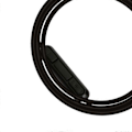 Miniatyrbilde 4 av 4: Med mikrofon for Bose QuietComfort QC 3 hodetelefoner erstatning lydkabel svart I6(FCC)