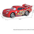 Pikkukuva 3 / 3: Elokuva-autot 2 -hahmot Lightning McQueen ja hänen ystävänsä metalliset valumuottiautot leluautot ajoneuvomallit lapsille pojille syntymäpäivälahjoiksi