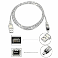 Miniatyrbild 2 av 5: 2024 För Mini DV MiniDV USB Datakabel FireWire IEEE 1394 HDV Videokamera för Redigering PC