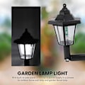 Miniatyrbild 2 av 5: 2 X Soldriven LED Utomhus Trädgård Staket Vägglykta Lampa Ljussensor (C)