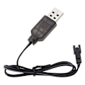Pikkukuva 2 / 5: 3.6V/4.8V/6V/7.2V 250mA SM-liitin USB-laturi LED-latausilmaisimella NiMH NiCD RC-auto Robottilelujen Akulle (FCC)