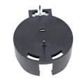 Miniatyrbillede 4 af 5: 10 stk Sorte CR2477 Knapcelsbatteri Stikkontakt Holder til 3V Knapcelsbatteri