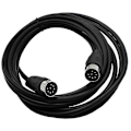 Miniatyrbillede 1 af 5: 8-polet DIN Han til Han Højttaler Audio Kabel Adapter til Overvågning Bilcomputere TV Præcision 5m