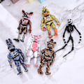 Miniatyrbillede 4 af 5: 6x Figurer Legetøj Five Nights At Freddy's Actionfigur Fnaf Børnelegetøj Gave Bedste