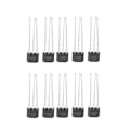Miniatyrbild 2 av 5: 10 st 49E Hall-element OH49E Spänningsregulator Hall-effektsensor Linjärbrytare Black