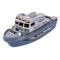 Miniatyrbild 1 av 4: Veeki Pool Warship Toy Boat Badleksaker - Barns Leksaksbåt Krigsfartyg Kryssning Leksak I Badkar, Present Till Barn Pool Leksak (grå)