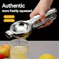 Miniatyrbillede 2 af 5: 1 stk Premium Rustfrit Stål Manuel Saftpresser - Effektiv Håndpresset Citronpresser, Appelsinsaft Ekstraktor og Frugtjuiceværktøj til Hjemmebrug - Nem at