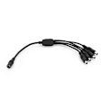 Miniatyrbillede 1 af 2: DC 1 til 4 Strøm Split Splitter Kabel 5.5*2.1mm til CCTV Kamera Sikkerhed DVR (C)