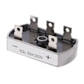 Miniatyrbillede 2 af 5: 50A 1200V Aluminium Metalhus 3-Fase Diodebro-Rettificer 50Amp SQL50A Modul