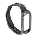 Miniatyrbilde 5 av 5: Smartklokke Armbånd Rustfritt Stål Solid Justerbar Beskyttende Utbytte Armbånd for Mi 7 NFC Svart[C]