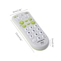 Miniatyrbilde 5 av 5: Stor universell fjernkontroll for de fleste TV-modeller - Sensitiv TV-kontroller med avansert programdesign - Tilbehør