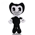 Miniatyrbillede 1 af 5: SSRGV Wekity Bendy Plys Sort & Hvid Bendy And The Ink Machine Udstoppede Legetøj Gave Til Børn Fans28cm