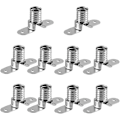 Miniatyrbillede 1 af 4: E10 LED Pærer Lamper Sokkel Base, 10 stk Skrue Montering Pæreholdere til Hjem Eksperiment Kredsløb Elektrisk Test Tilbehør