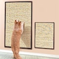 Miniatyrbild 1 av 5: Soffa Skyddsmatta för Katter, Klösbräda för Katt, Klösstolpe för Katt, 40x6