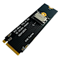 Miniatyrbild 1 av 5: M.2 NVMe till U.2 Oculink SFF-8612 Adapter PCI-e NGFF Multifunktionsadapter Gen4