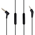 Miniatyrbilde 2 av 4: Med mikrofon for Bose QuietComfort QC 3 hodetelefoner erstatning lydkabel svart I6(FCC)