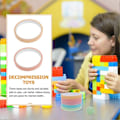 Miniatyrbild 2 av 2: 12 Rullar Bulk Stressbollar Barn Dekompressionstejp Leksak Klibbiga Bollar Transparent Dubbelhäftande Tejp (C)