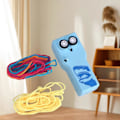Miniatyrbild 3 av 5: Repslauncher Leksak Snöre Propeller Bärbar Glow In The Dark Lasso Snöre Leksak För Barn Vuxna Festivaler