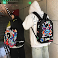 Pikkukuva 2 / 5: Reput Graffiti Ins Wild Travel Hip-hop Opiskelijareppu Väri-1 (C)